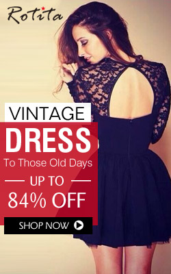 Vintage Dress from rotita.com 250x400
