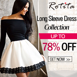 Long Sleeve Dress Collection from rotita.com with free shipping worldwide 250x250