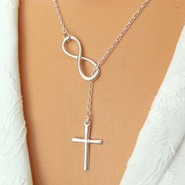 Cross Decoration Woman Necklace for Party Silver Cross Decoration Woman Necklace for Party SilverNecklaces & Pendants<br><br><br>color: Silver<br>size: One Size