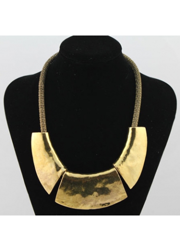 Gold Chain Chunky Choker Necklace
