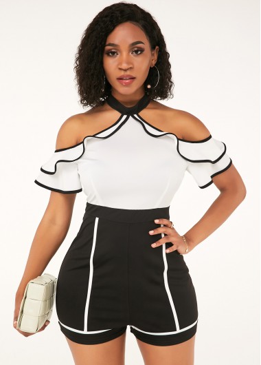 Shoulder | Romper | Halter | Sleeve | Short