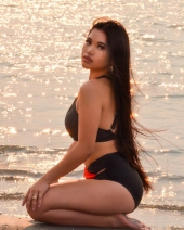 Red swimwear,Contrast Color swimwear,ROTITA Cross Strap Contrast High Waist Bikini Set