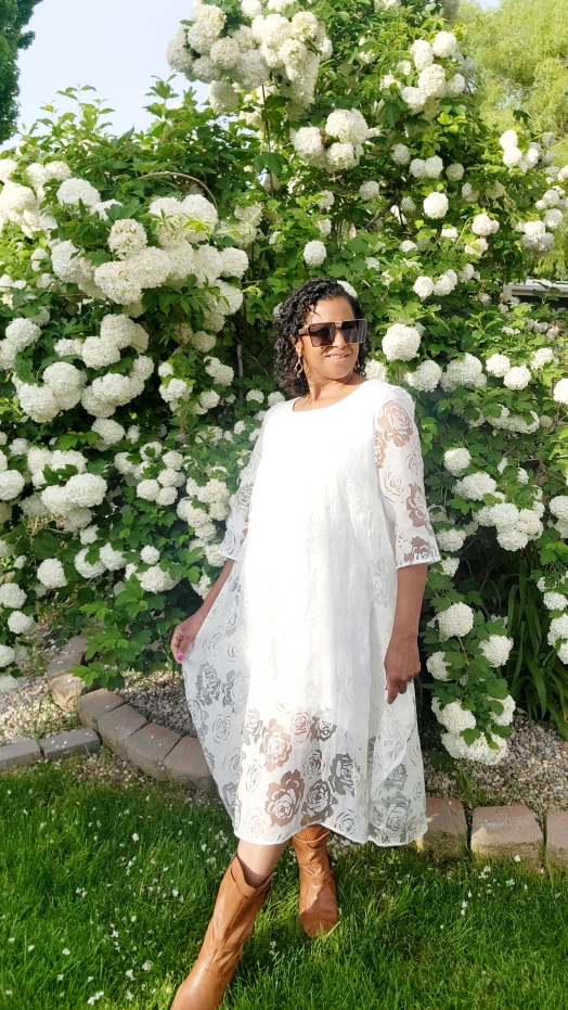 White dresses,Plain Color dresses,Party dresses,Elegant dresses,Asymmetry White A Line Boat Neck 3/4 Sleeve Dress