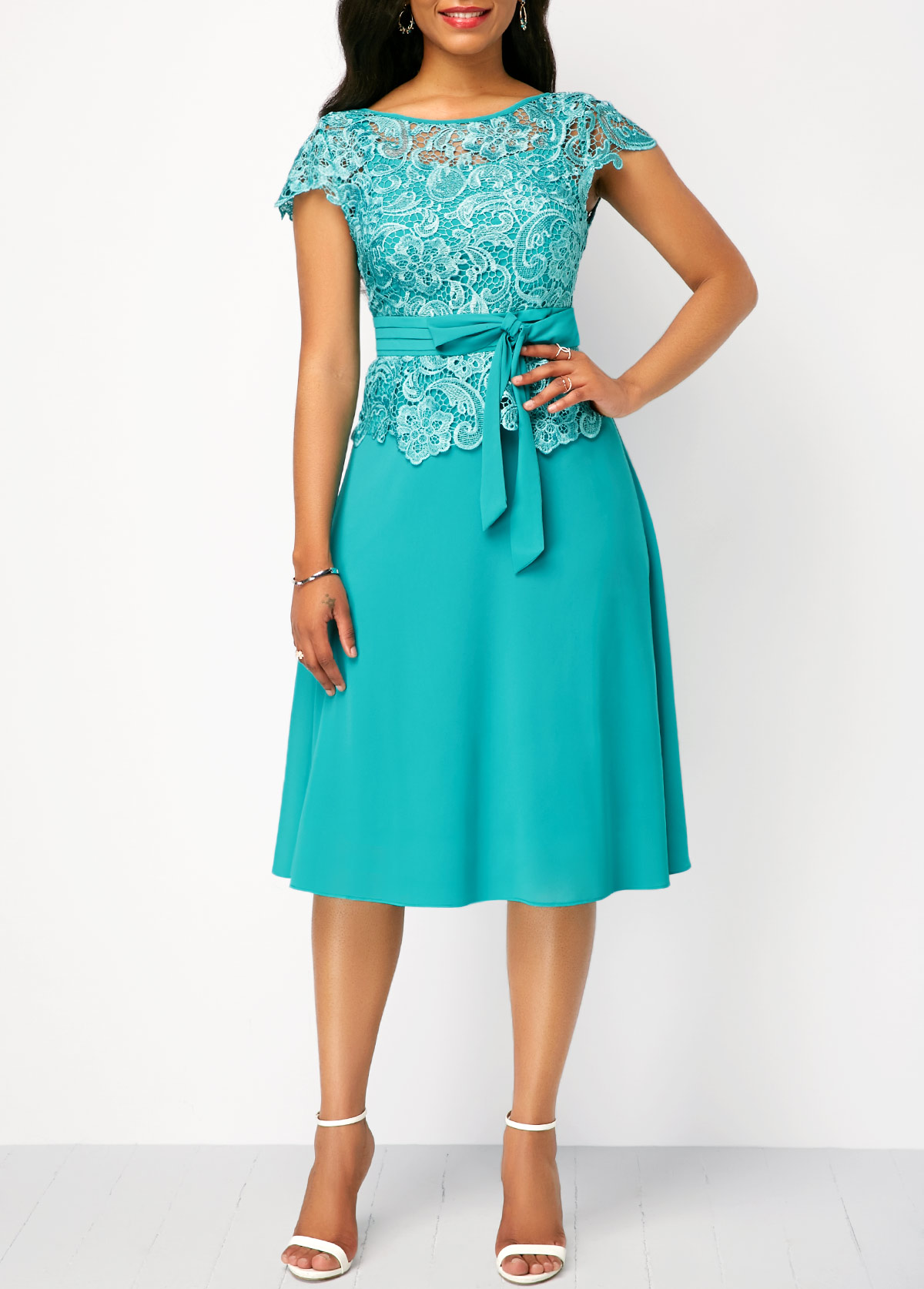 Cap Sleeve Dress