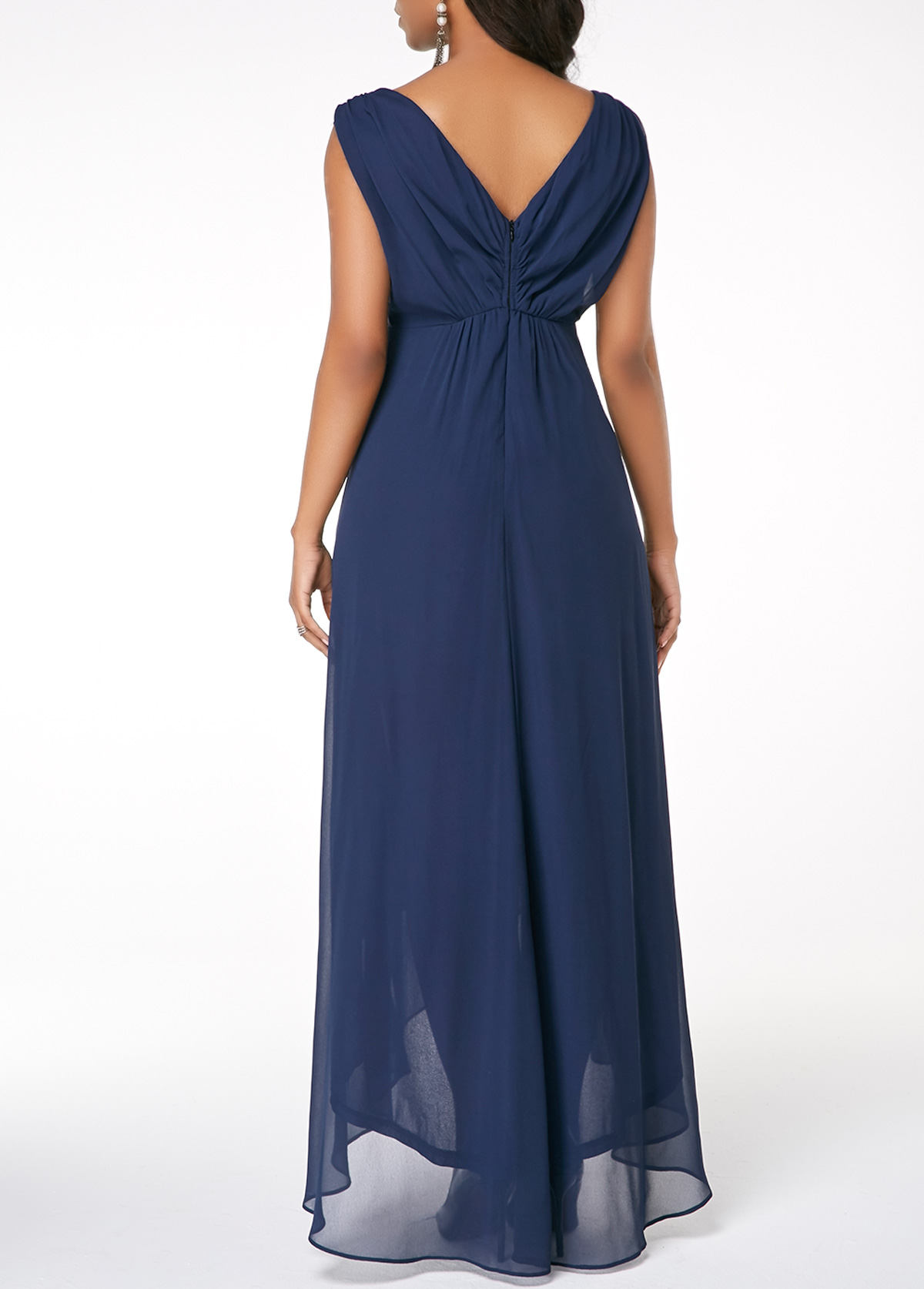 basic navy blue dress