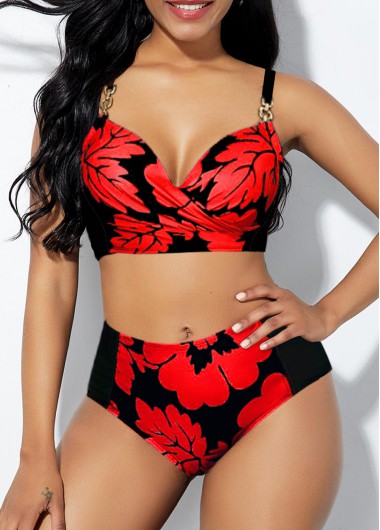 mid waist bikini sets