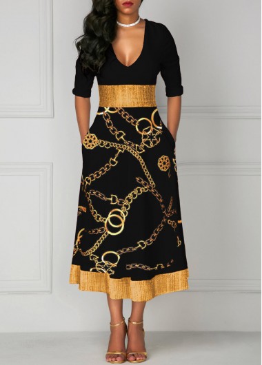 gold shimmer midi dress