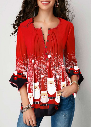 red formal tops for ladies