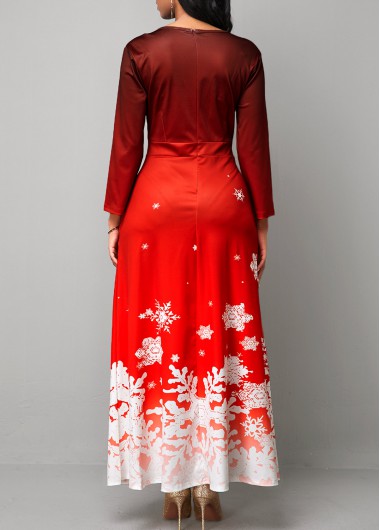 rotita burgundy dress