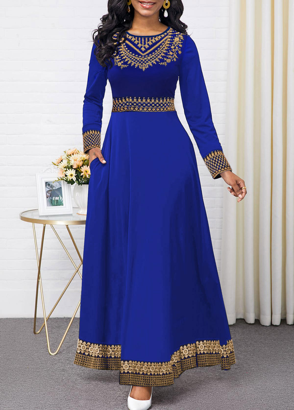 rotita royal blue dresses