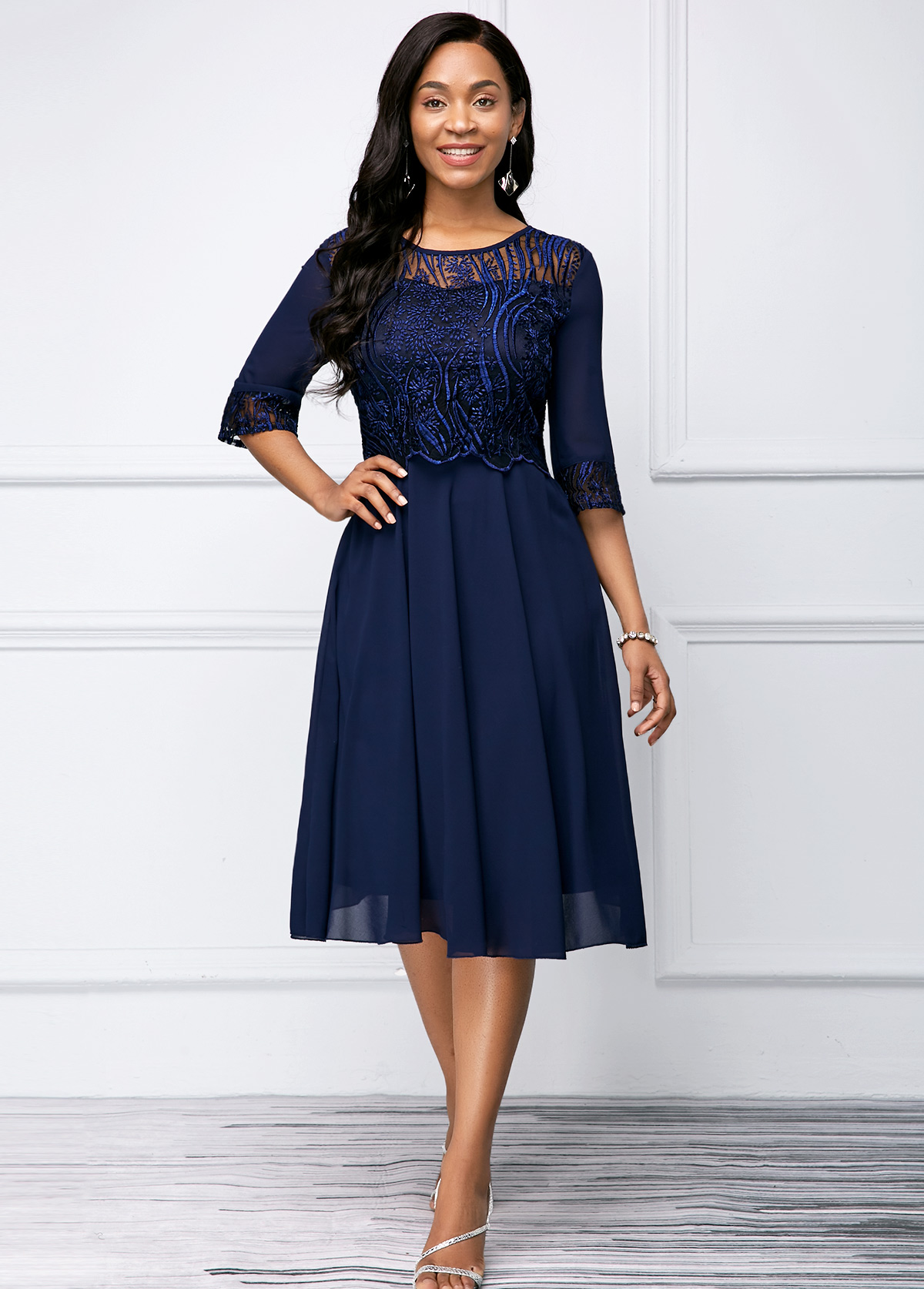 rotita navy dress