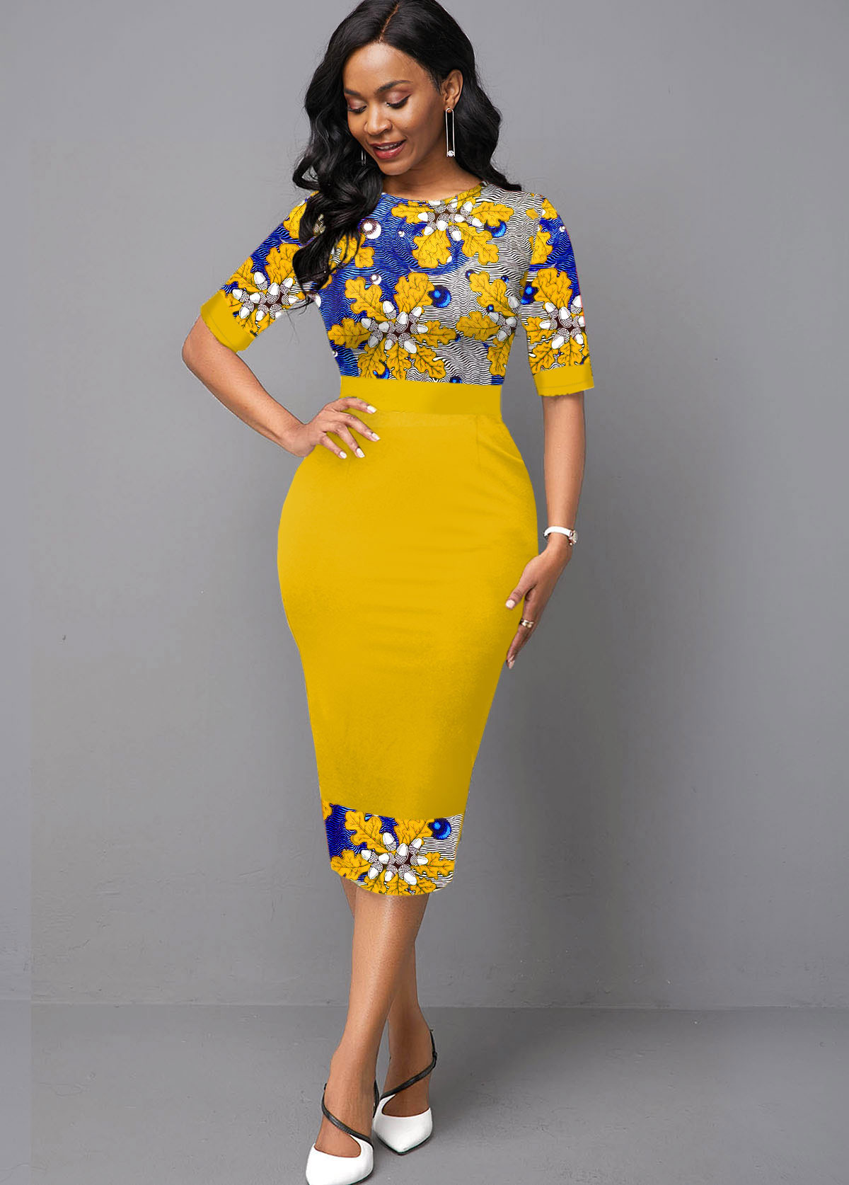 rotita yellow dress