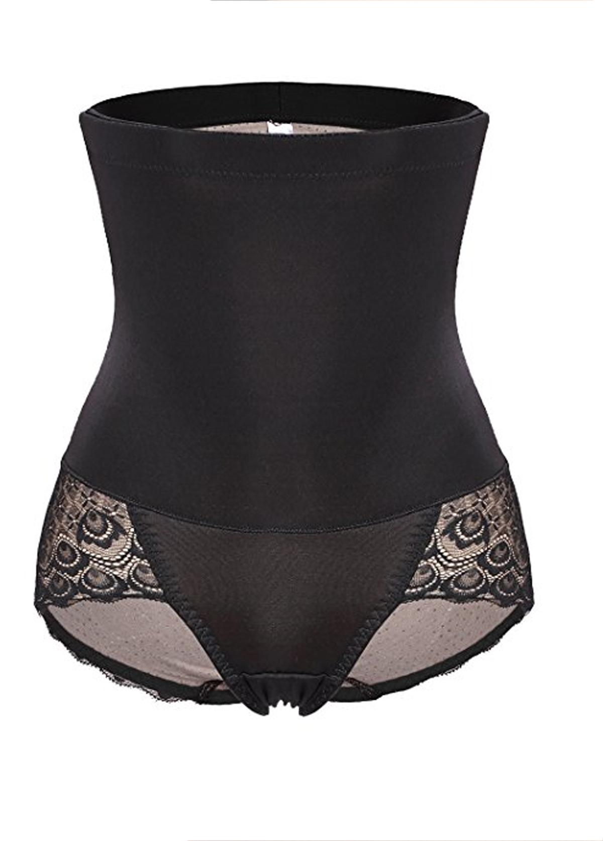 Black intimates,Other intimates,ROTITA Black Lace Panel High Waisted Shapewear