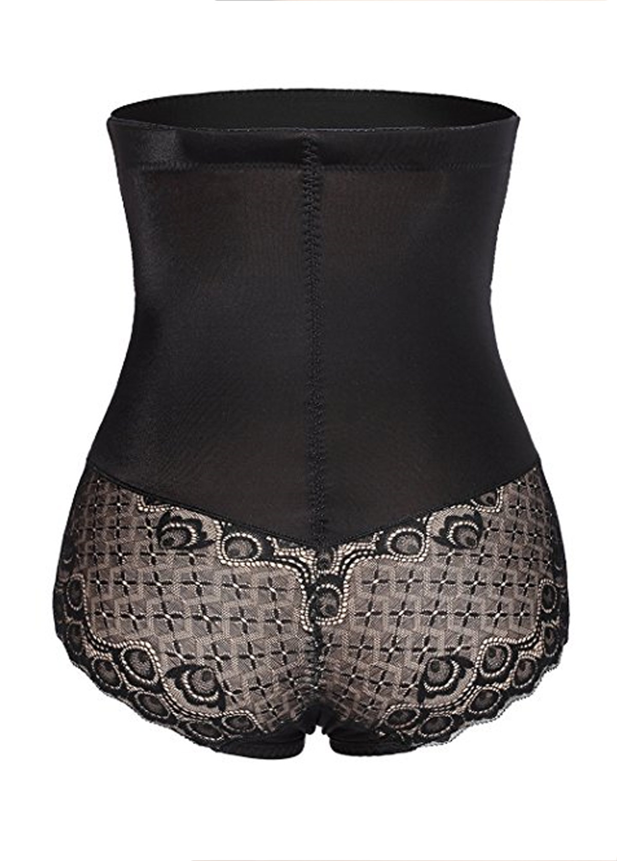 Black intimates,Other intimates,ROTITA Black Lace Panel High Waisted Shapewear