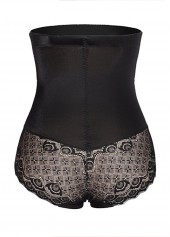 Black intimates,Other intimates,Black Lace Panel High Waisted Shapewear