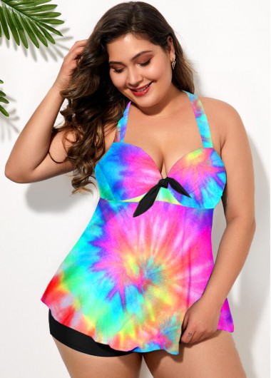 plus size swimwear with shorts