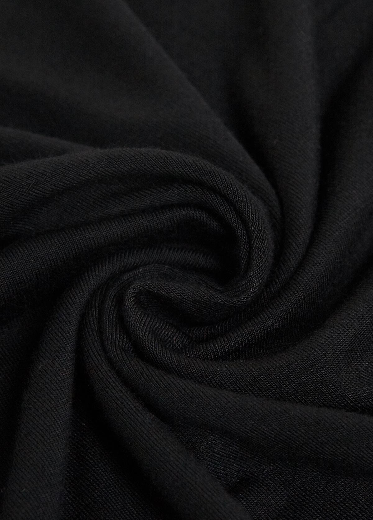 Black intimates,Contrast Color intimates,ROTITA Round Neck Black Short Sleeve Pajama Set