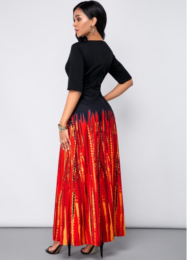 rotita burgundy dress
