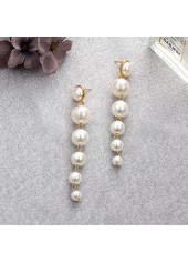 White jewelry,Pearl Design White Earrings for Women