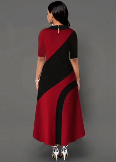 rotita burgundy dress