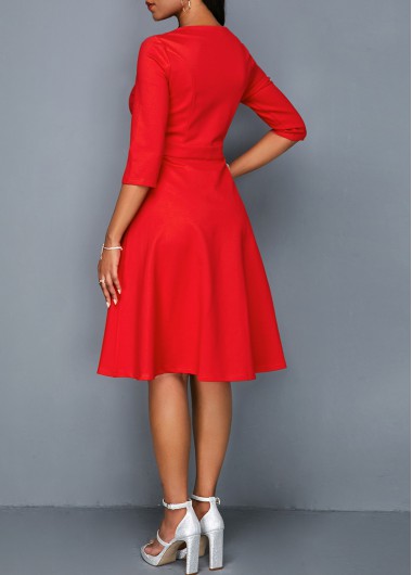 rotita burgundy dress