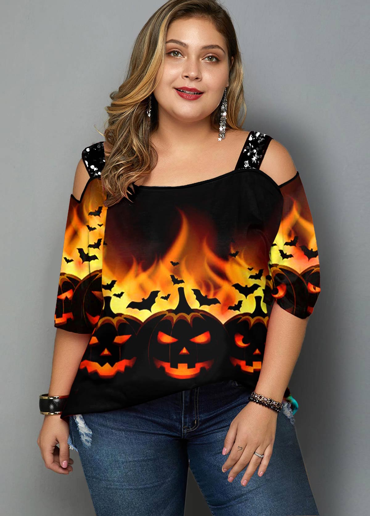 cute plus size halloween shirts