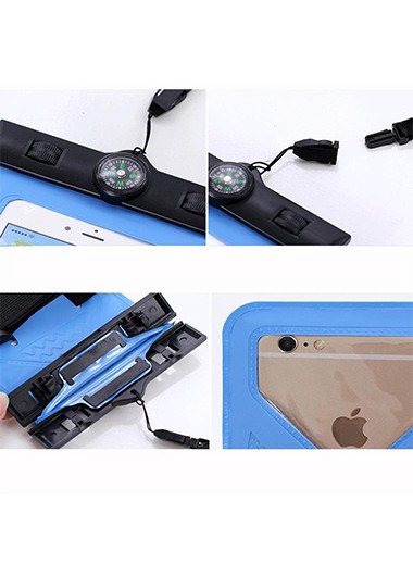 Black accessories,Contrast Color accessories,Contrast Multiway Sealed Transparent Phone Case