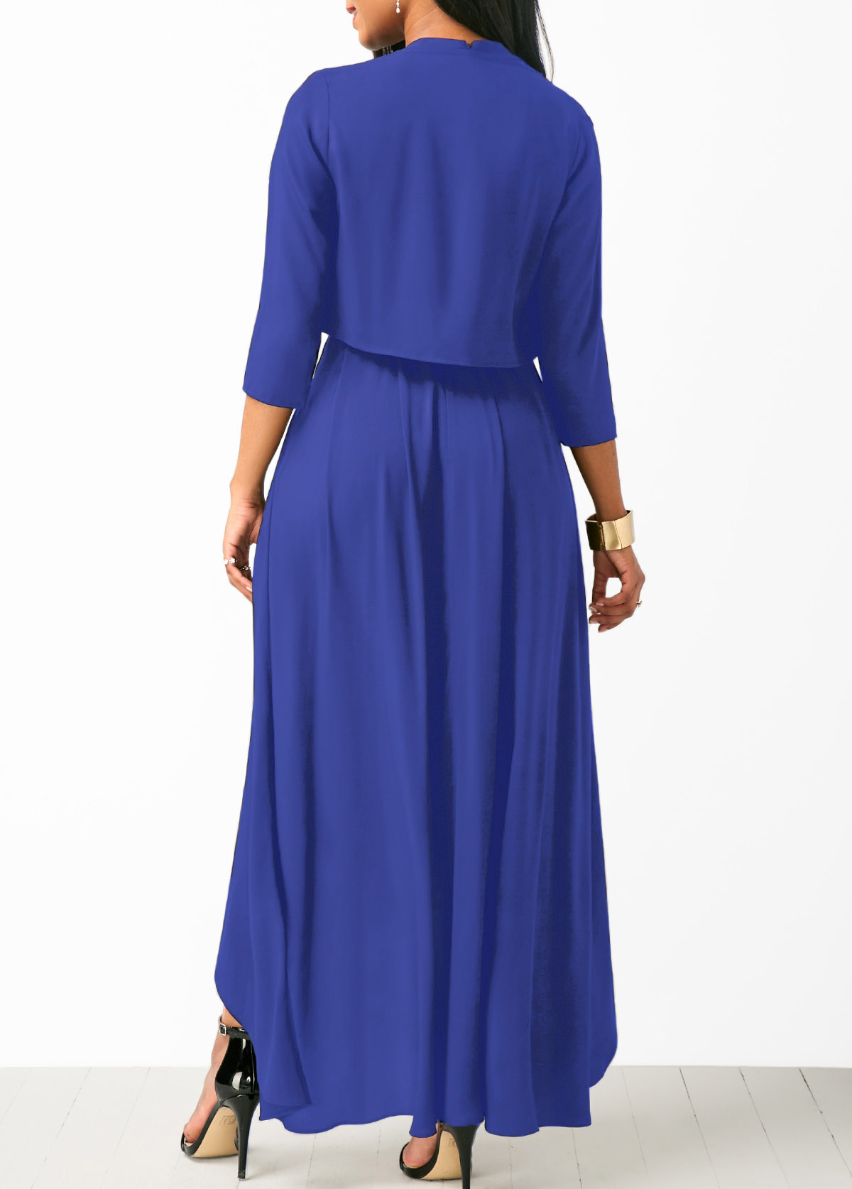 ROTITA Royal Blue Cardigan and Belted 