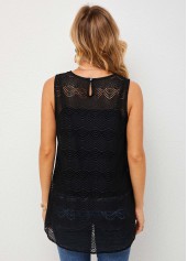 Black tops,Plain Color tops,ROTITA Keyhole Back Tank Top and Black Camisole 