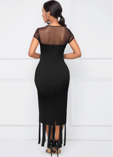 Multi Color dresses,Plaid dresses,ROTITA Round Neck Checkered Short Sleeve Dress