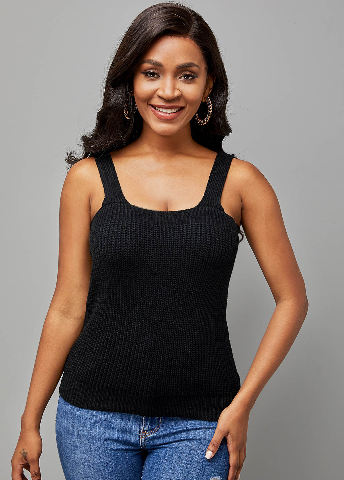 Contrast Color tops,ROTITA Long Sleeve Color Block Two Piece Sweater