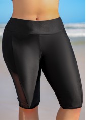 Cyan plus size,Tribal plus size,Dot plus size,ROTITA Plus Size Patchwork Tribal Print Cyan Tankini Top