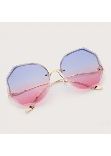 Multi Color accessories,Cat Eye Frame TR Metal Detail Sunglasses for Women