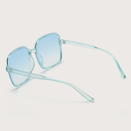 Light Blue accessories,TR Square Design Light Blue Sunglasses for Women