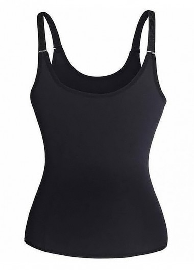 Black intimates,Black Zipper Closure Skinny Shapewear for Women