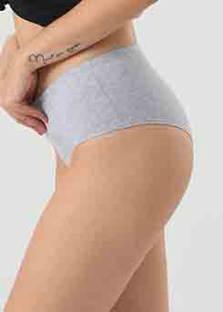 Light Grey intimates,Low Waisted Light Grey Panty for Women