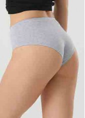 Light Grey intimates,Low Waisted Light Grey Panty for Women