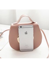 Dusty Pink accessories,Plain Color accessories,Dusty Pink PU Magnetic Shoulder Bag