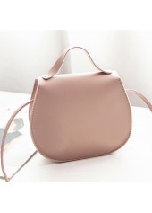 Dusty Pink accessories,Plain Color accessories,Dusty Pink PU Magnetic Shoulder Bag