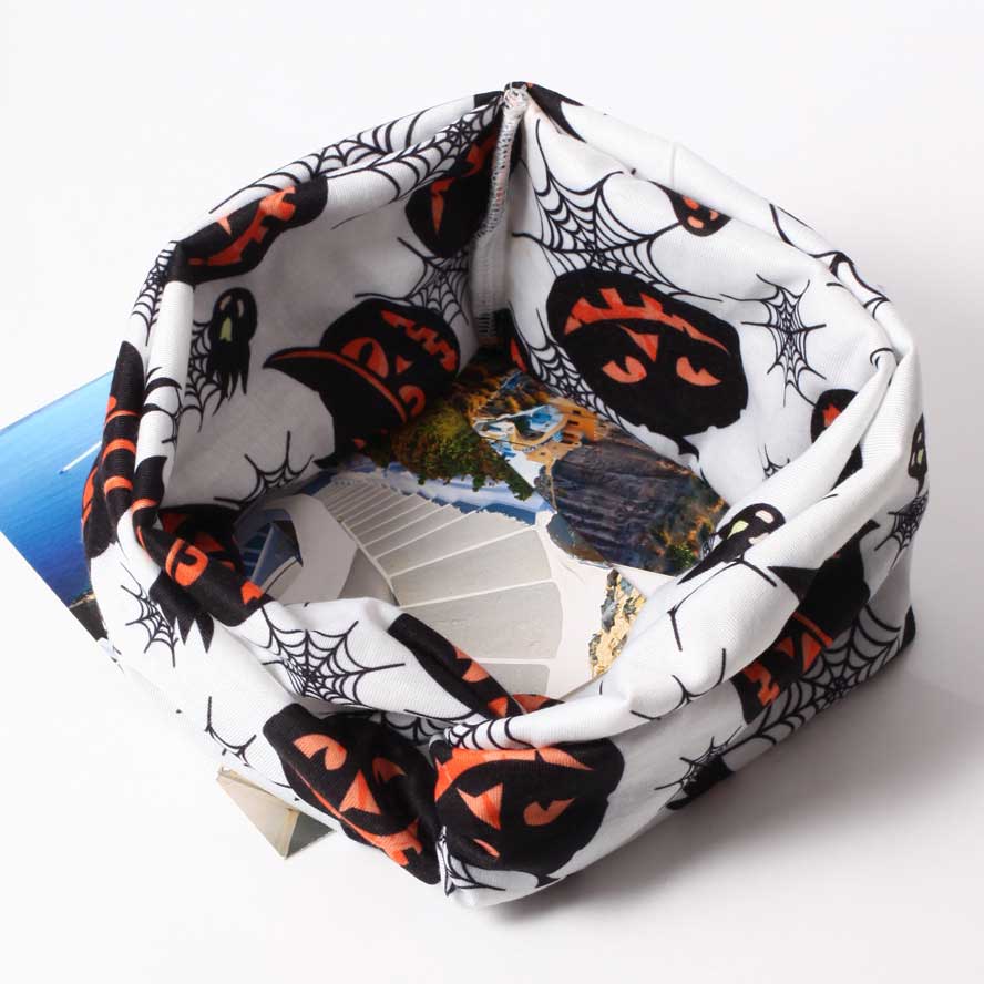White accessories,Halloween Pumpkin Print White Hair accessory