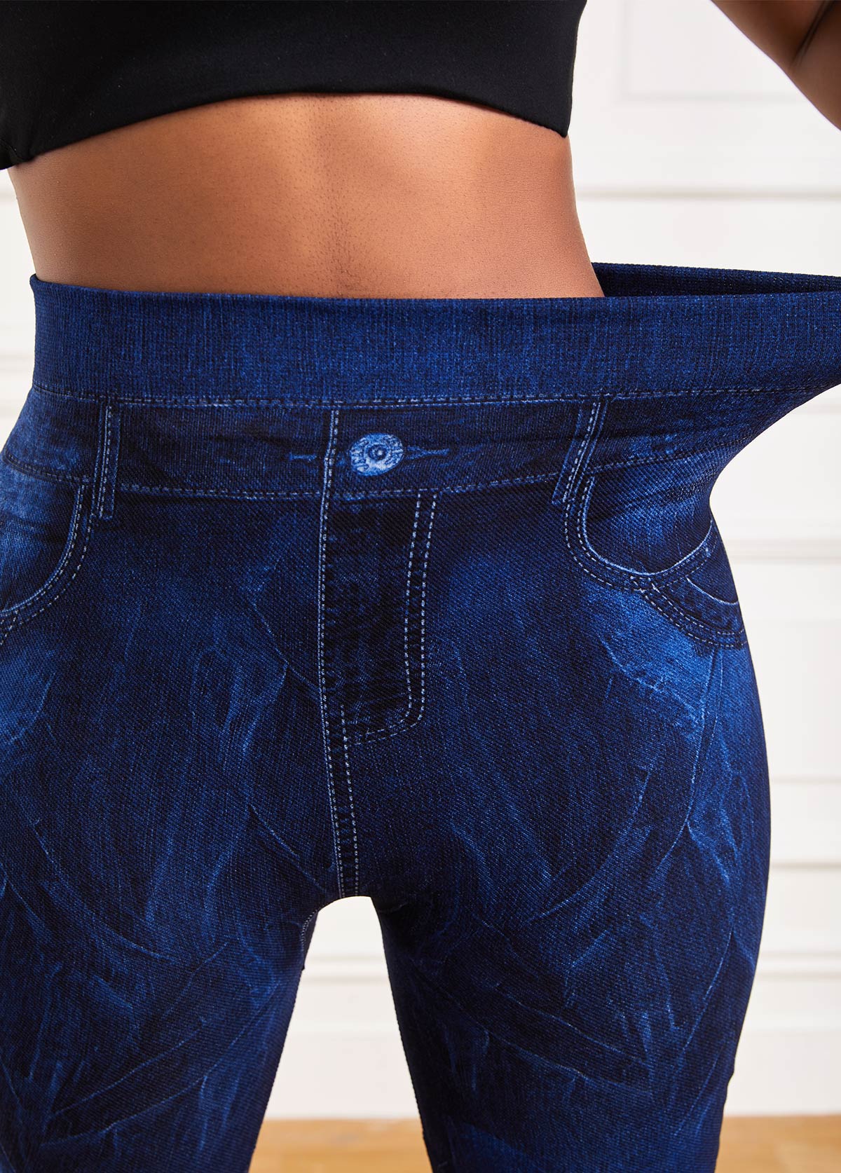 Navy bottoms,Tie Dye bottoms,Tie Dye Print Navy High Waisted Leggings