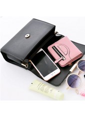 Black accessories,Houndstooth accessories,Magnetic Black Houndstooth Print Shoulder Bag