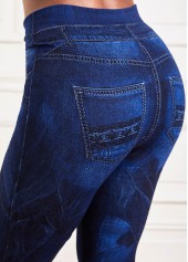 Navy bottoms,Tie Dye bottoms,Tie Dye Print Navy High Waisted Leggings