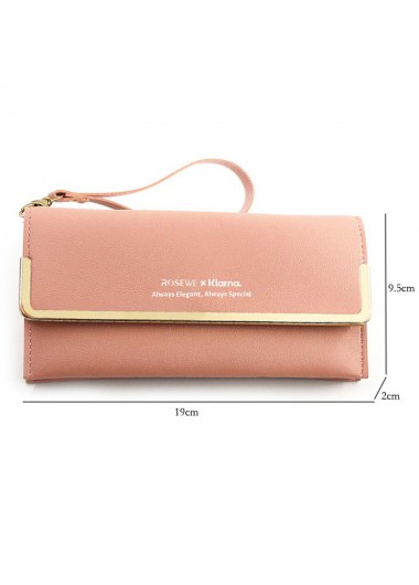 Dusty Pink accessories,Plain Color accessories,Dusty Pink Magnetic Card Bag&wallet