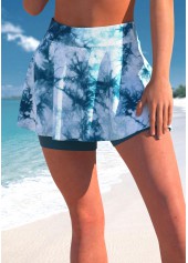 Peacock Blue swimwear,Tie Dye swimwear,ROTITA Cut Out Peacock Blue Bikini Top