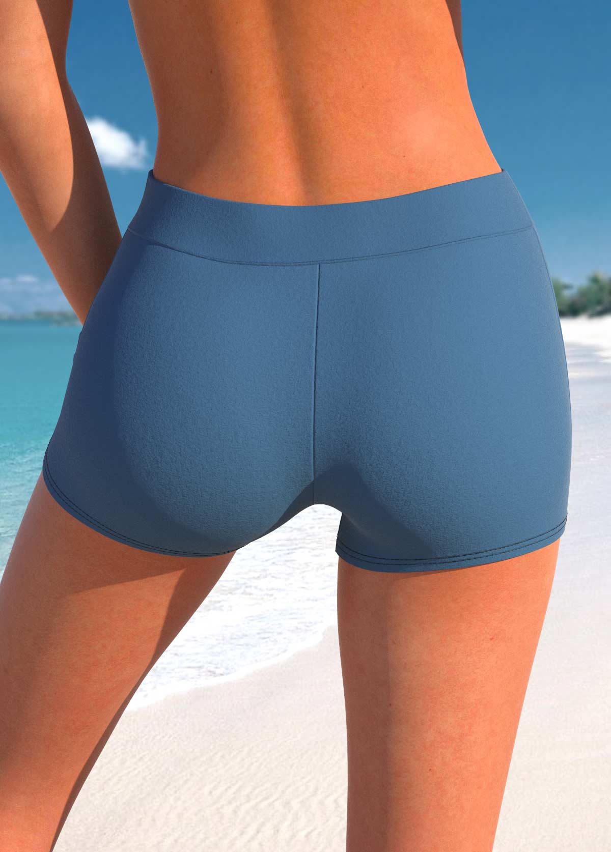 Navy swimwear,Tribal swimwear,ROTITA Tribal Print Double Straps Navy Tankini Top