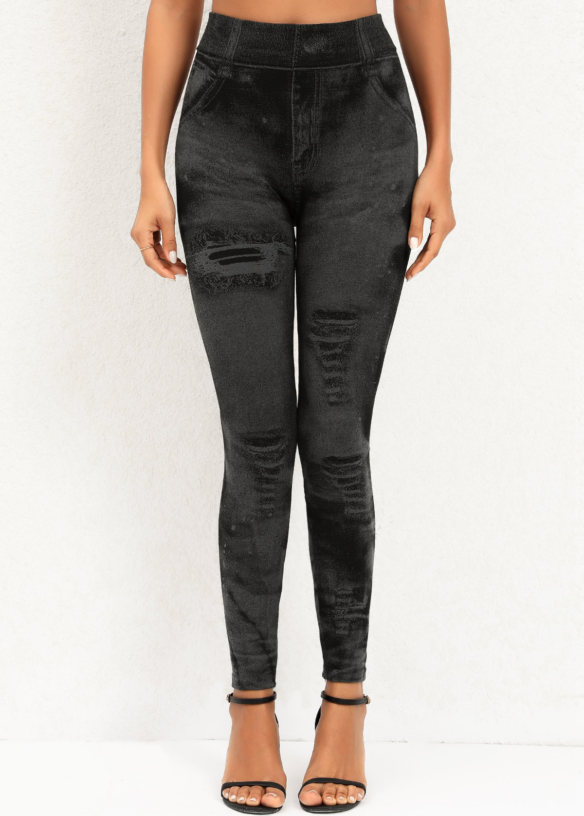 Black bottoms,Tie Dye bottoms,Tie Dye Print Black High Waisted Leggings