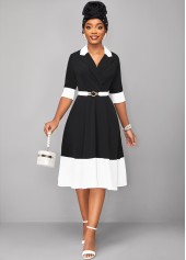 Black accessories,Plain Color accessories,Floral Design Pearl Black Turban Hat