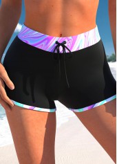 Multi Color swimwear,Ombre swimwear,ROTITA Bowknot Multi Color Ombre Bikini Top