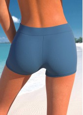 Navy swimwear,Tribal swimwear,ROTITA Tribal Print Double Straps Navy Tankini Top